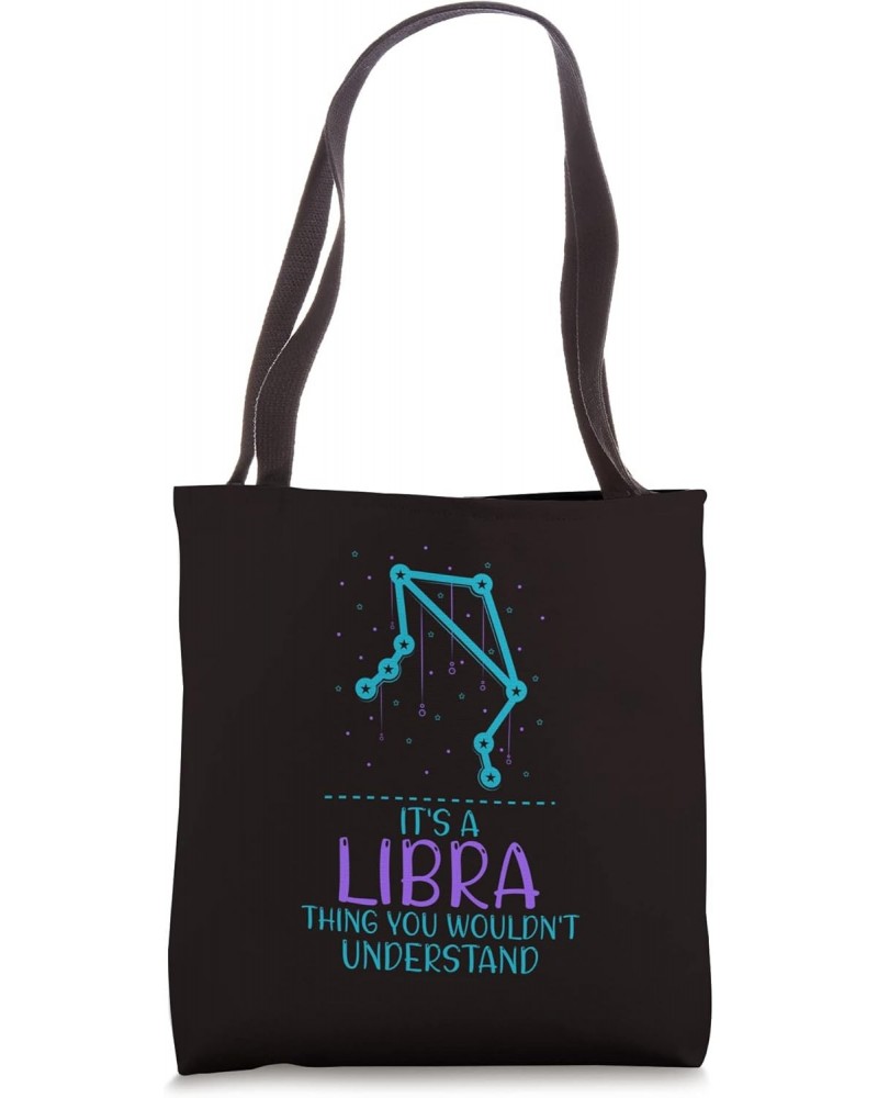 Libra Zodiac Sign Horoscope Astrology September October Tote Bag $15.07 Totes