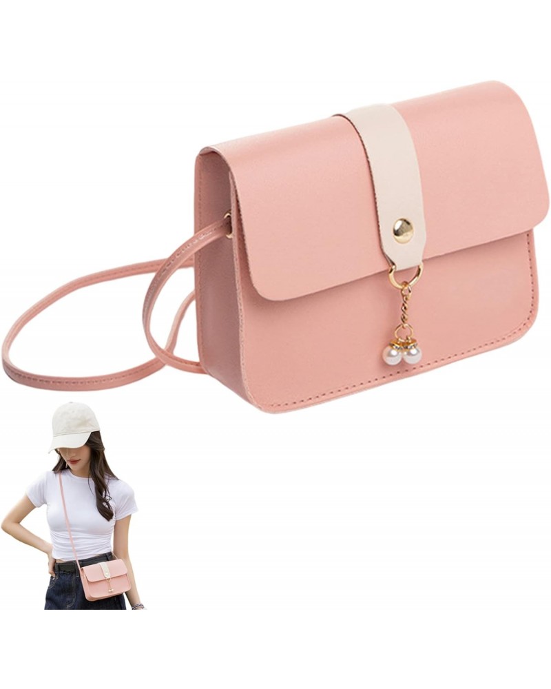 handbags & shoulder bags Crossbody Phone Bag for Women Small PU Leather Handbags Card Holder Purse Shoulder Bag with Adjustab...