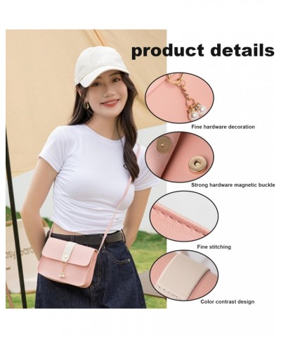 handbags & shoulder bags Crossbody Phone Bag for Women Small PU Leather Handbags Card Holder Purse Shoulder Bag with Adjustab...