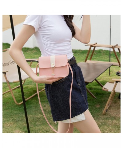 handbags & shoulder bags Crossbody Phone Bag for Women Small PU Leather Handbags Card Holder Purse Shoulder Bag with Adjustab...