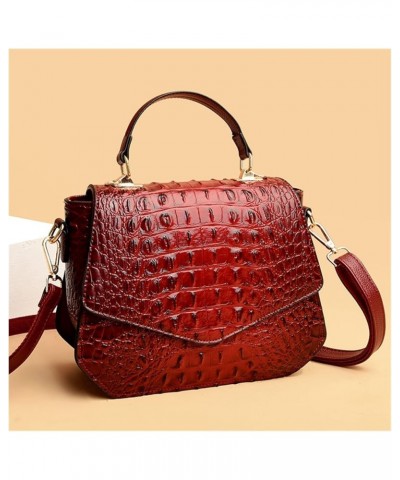 Leather Handbag for Women Luxury Ladies Shoulder Bags Messenger Bag Women Tote Bag (Color : 3, Size : 10 * 8 * 4inch) 10*8*4i...