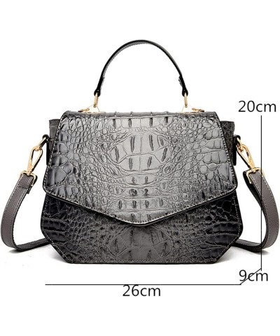 Leather Handbag for Women Luxury Ladies Shoulder Bags Messenger Bag Women Tote Bag (Color : 3, Size : 10 * 8 * 4inch) 10*8*4i...