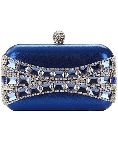 Women's Evening Handbags Evening Clutch Charming Ladies Banquet Bag Clutch Dance Party Wedding Club Evening Bag Blue $37.59 E...