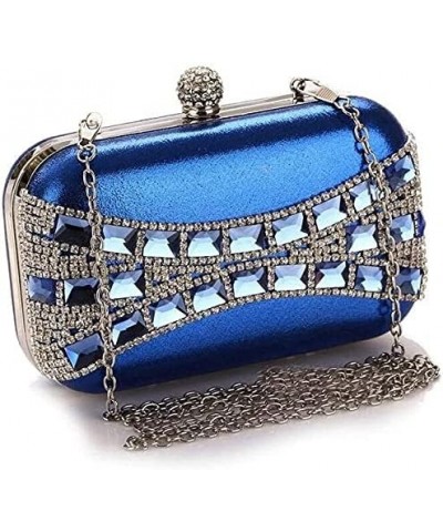 Women's Evening Handbags Evening Clutch Charming Ladies Banquet Bag Clutch Dance Party Wedding Club Evening Bag Blue $37.59 E...