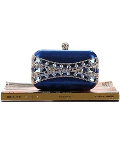 Women's Evening Handbags Evening Clutch Charming Ladies Banquet Bag Clutch Dance Party Wedding Club Evening Bag Blue $37.59 E...