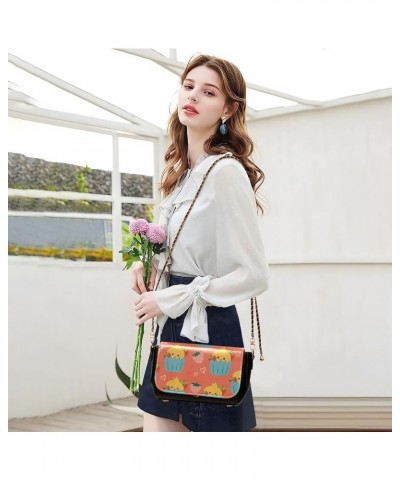 Crossbody Bags for Women Trendy Women's Black Shoulder Bag Small PU Leather Flap Cross Body Bag Handbags Pattern18 $22.54 Cro...