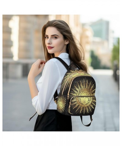 Fashion Backpack Mini Backpack Purse Casual Daily Backpack Sun for Travel for College Work Medium $19.75 Backpacks