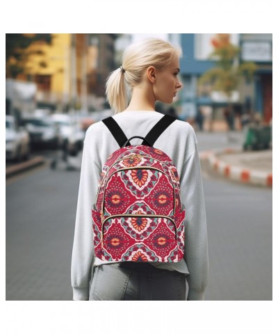 Tribal Geometric Aztec Style Women's Backpack Purse Causal Daypack Work Travel College Business Trip Bag Shoulder Bag Medium ...