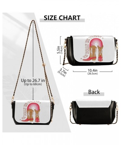 Crossbody Bags for Women Trendy Women's Black Shoulder Bag Small PU Leather Flap Cross Body Bag Handbags Pattern25 $20.49 Cro...